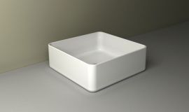 Vasque à poser Cube Blanc ID-A054