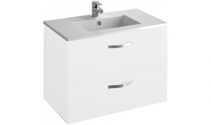 Meuble 2 tiroirs 80 cm