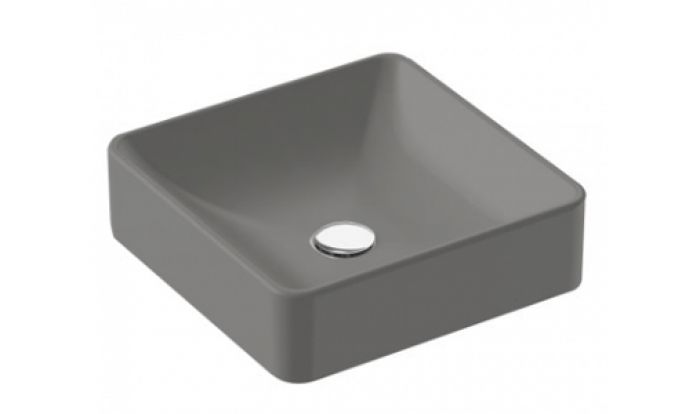 Vasque à poser Vox 40*40 Gris satin  EVG102-MG2