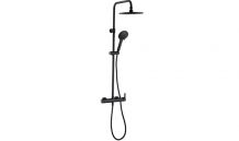 Colonne Black Roma Touch 5Jets 60722892 noir mat