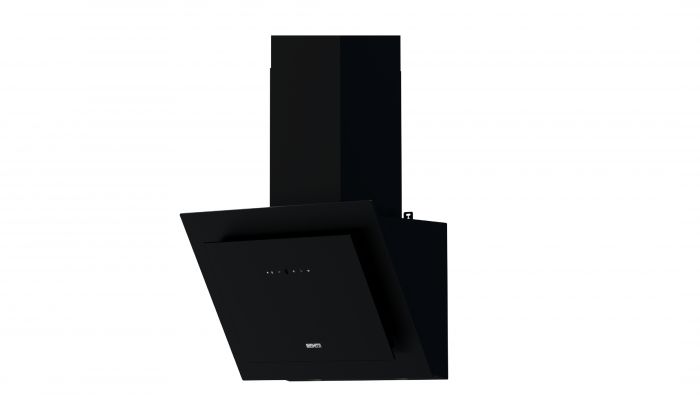 Hotte décorative murale 60CM NOIR 3V 230W INFINITY