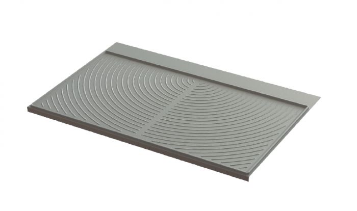 SOUS EVIER PLASTIQUE 90CM ANTRACITE